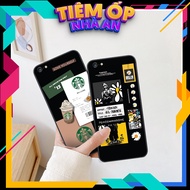 IP 6/6S Case - IP 6/6S PLUS Printed with Starbucks Image, Cool Artistic Collage