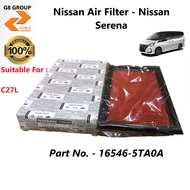 Nissan Air Filter - Nissan Serena ( 16546-5TA0A )