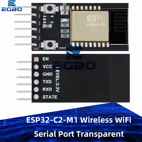 ESP32-C2-M1 Wireless WiFi Serial Port Transparent Transmission Module Compatible with dt-06/hc-05 fo