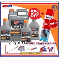 AMSoil Heavy-Duty TURBO TRUCK 5W-40 100% Synthetic 7 Quarts Diesel ENGINE OIL