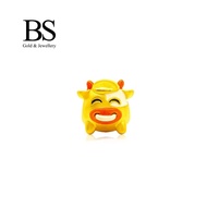 BS Jewellery 999.9 Pure Gold Zodiac Cow Charm - B612B