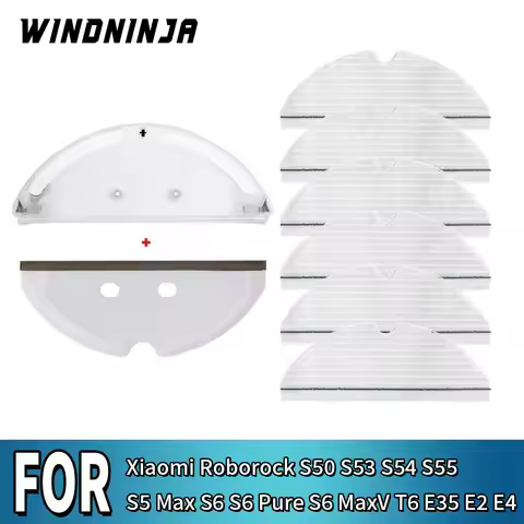 Water Tank Mop Cloth Rack For Xiaomi Roborock S50 S53 S54 S55 S5 Max S6 S6 Pure S6 MaxV T6 E35 E2 E4