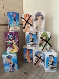 EXQ 雷姆 拉姆 SAO figure 