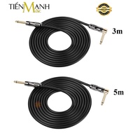 [Genuine] IU Guitar Connection Line 2 Heads 6mm TS Mono Cable 6mm 6.35mm Cable Instrument 1/4 in