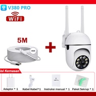 Kamera CCTV IP Camera WIFI V380 Pro jarak jauh cctv mini sambung ke hp cctv satu paket lengkap cctv 