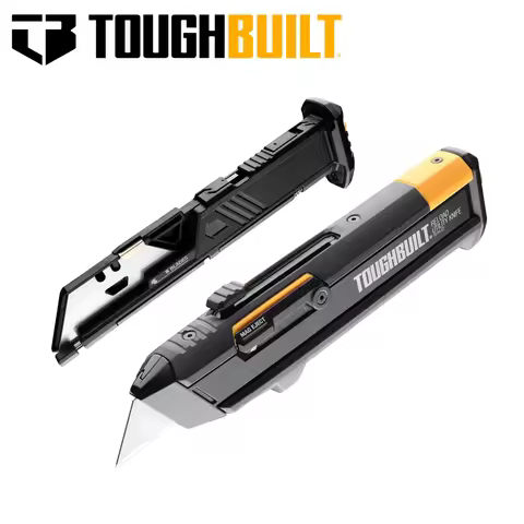 TOUGHBUILT TB-H4S2-03 Reload Utility Knife With 2 Blade Mags Hand Multifunctional Cutting Hand Tool