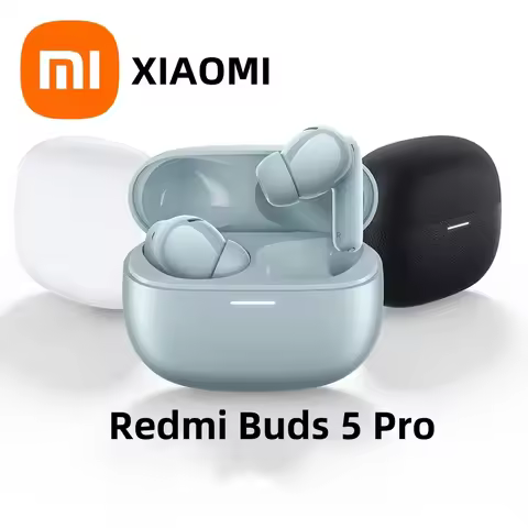 Xiaomi Redmi Buds 5 Pro Noise Cancelling Bluetooth TWS Earphone 40H Battery Life Call Anti Wind Nois