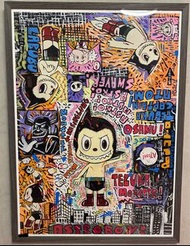 #Labubu x #Astroboy by #Kasing Lung #龍家昇 #zimomo #themonster #how2work #popmart #限量#版畫 PM價錢