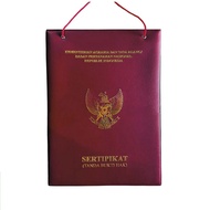 Kantong Map Sertifikat Tanah / Kantong Sertifikat Tanah Ukuran F4/ Sampul Berkas Sertifikat Tanah El
