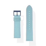 JesseniaOriginal 20MMEpsom小牛皮腕錶錶帶, 適用於Samsung, Swatch X Omega用