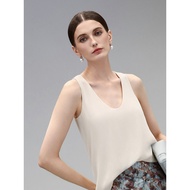 COCOBELLA | เสื้อสายเดี่ยวหลังเปลือยขอบลึก U 2 ชั้น