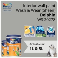 Dulux Interior Wall Paint - Dolphin (WS 20278)  - 1L / 5L
