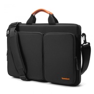 TOMTOC (USA) BRIEFCASE FOR LAPTOP 17 INCH BLACK – A42G1D1