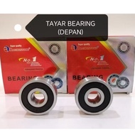 Y15 / Y15ZR / Y16 / Y16ZR TAYAR BEARING DEPAN (6300 ~2pcs) 1 SET BEARING TAYAR Y15 / Y15ZR / Y16 / Y