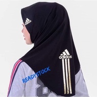 TUDUNG SARUNG SUKAN LINE ADIDAS (SIZE M) READY STOK RANDOM COLOUR LINE