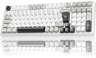 AULA F99 Wireless Gaming Keyboard Mechanical, QWERTZ DE Layout, BT5.0/2.4G/USB-C, Gasket Structure, 