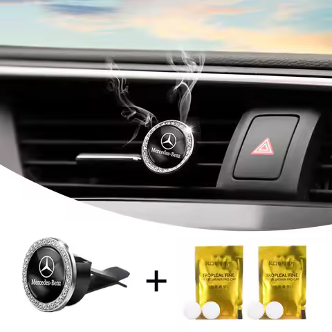 Car Air Freshener Interior Perfume Diffuser For Mercedes Benz W177 W213 W203 W204 GLK CLA GLA Interi
