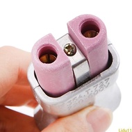 Lidu11 6mm IEC Ceramic Wiring Industry Socket Plug  Temperature Connector Socket