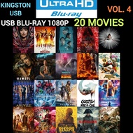 [USB] [20 Movies] 2024 [4] Bluray Latest Movie Series Full HD1080P Godzilla Aquaman Beekeeper Exhuma