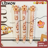 LIZMON Large Pencil, Smooth Detachable Giant Pencil, Creative Capybara Wooden Cartoon Huge Pencil St