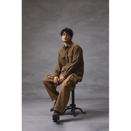 Cyclic Vintage Washed Khaki Japanese Retro American Commuter Shirt