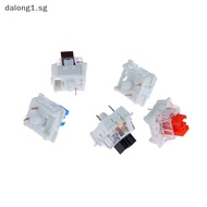 [dalong1] 10pcs Dustproof Outemu Switch for Mechanical Gamer Keyboard Axis Black CyanTea Green Red Linear Clicky Tactile MX Switches Game Axis [SG]