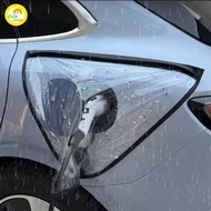 Produk Penutup Charger Ev Magnetik Magnetic Ev Charger Cover Omextra Pelindung Charger Mobil Listrik