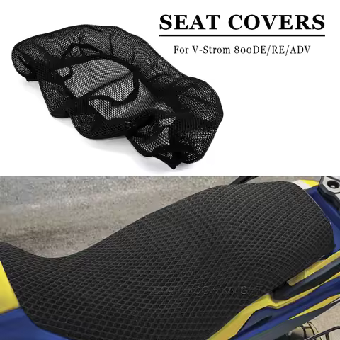V-Strom 800RE Moto 3D Nylon Breathable Seat Cover For Suzuki V-Strom 800DE 800RE Adventure Motorcycl