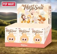 POP MART - THE MONSTERS - 1套6隻 原封未開盒 Labubu 坐坐 派对搪胶毛绒盲盒 有機會附有隱藏版