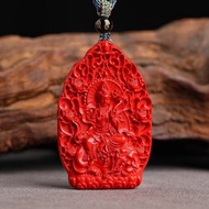 天然原礦硃砂精品紅砂十二生肖守護神吊墜 含量高達95%以上