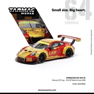 TARMAC WORKS 1/64 PORSCHE 911 GT3 R MACAU GT CUP #912