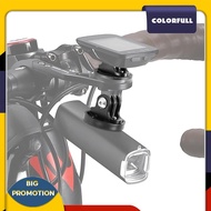 [Colorfull.sg] Bike Sport Camera Mount Aluminum Alloy Camera Headlight Adapter for Garmin Gopro