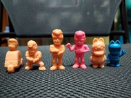 IQ博士 Dr.slump 空豆理髮店 空豆太郎 小雄 懷舊單色膠 扭蛋公仔