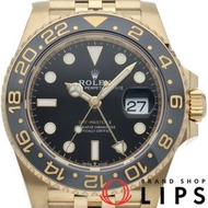 勞力士 GMT-Master II Jubilee 腕錶，附二維碼貼紙，GMT-Master II 126718GRNR，18K 黃金男士腕錶，黑色，成色極佳，附原廠錶盒和保固卡 [全新]