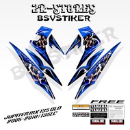 Sku19 striping jupiter mx old 135 tribal / sok old jupiter mx graphic sticker / 135 jupiter mx 135 j