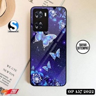 [COD]Promo Case Oppo A57 4G 2022 Gambar Wallpaper Kupu-kupu Aesthetic Casing Hp Bisa Type Lain Desai