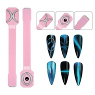 Nail art fancy magnet multifunctional striped S-shaped pattern magnet strong cat eye glue magnet sti