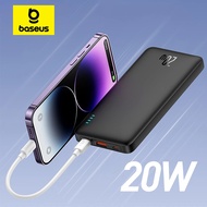 Baseus Airpow 20W PD QC Power Bank Fast Charge Powerbank with USB C in&Out for iP15/14/13 Xiaomi