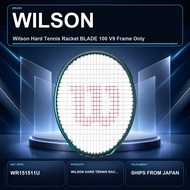 Wilson Wilson Hard Tennis Racket BLADE 100 V9 ​​Frame Only Blade 100 WR151511U Japan Original