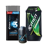 Combo 3 món tiện lợi cho nam : 1 Sữa tắm gội 3in1 150g +1 Dầu gội 150g + 1 lăn khử mùi 25ml mới