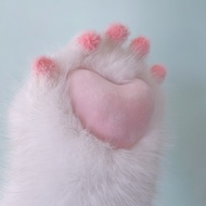 NJISD Fursuit Kigurumi ชุดคอสเพลย์ตุ๊กตาน่ารักถุงเท้าอุ้งเท้าขนยาวอุ้งเท้าสุนัขแมวถุงมือผู้หญิงอุ้งเ