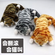 Simulasi Kucing Berguling Elektrik Merentas Sempadan Mainan Mewah Elektrik Kanak-kanak Simulasi Berg