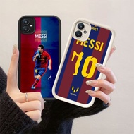 HK-37 Messi in La Liga Shockproof Casing for Black and White Silicone Xiaomi Redmi poco C65 13T A1 1