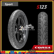 CORSA S123 TUBELESS MOTORCYCLE TIRE TYRE TAYAR MOTOSIKAL 17" 70/90 80/90 90/70 90/90 100/70 110/70 120/70 130/70 150/60