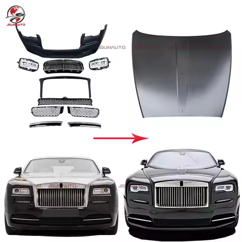 Tuning Part For Wraith 2023 Model Front Bumper Headlights Engine Hood For Rolls-Royce Wraith 2 Gen F