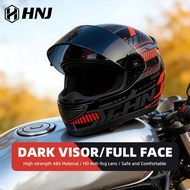 HNJ Motorcycle Helmet Full Face Murah Malaysia Motor COD Topi Keledar  12 Months Warranty