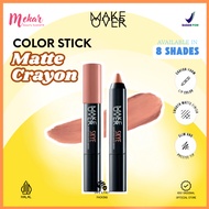 MAKE OVER Color Stick Matte Crayon 2.6 g | Matte Lipstick | Lipstick Make Over