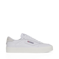 Superga Women's 3843-Court Sneakers White FAvorio