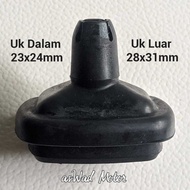 1PCS Universal 28x31mm Socket Protector Rubber Universal Motorcycle Speedometer Socket Rubber/ GENUI