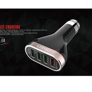 LDNIO C701Q Fast Charging Car Charger (4 Port Car Charger)